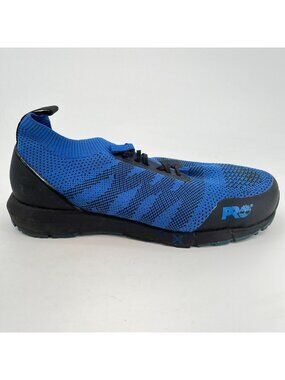 Timberland PRO Radius Knit Womens Size 10D Blue Composite Toe Safety Work Shoes